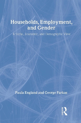 Book cover for Households, Employment, and Gender