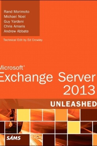 Cover of Microsoft Exchange Server 2013 Unleashed