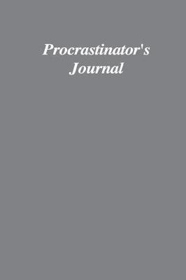 Book cover for The Procrastinator's Journal