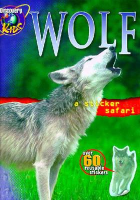 Book cover for Wolf Sticker Safari Book