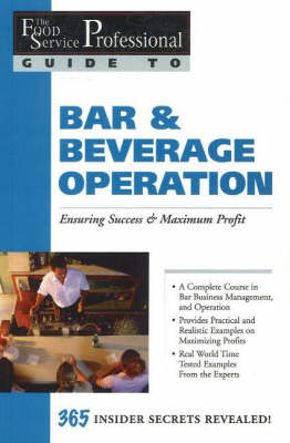 Book cover for Food Service Professionals Guide to Bar & Beverage Operation