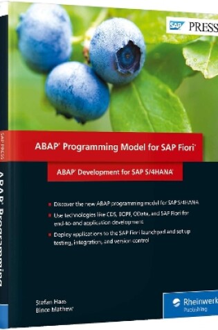 Cover of ABAP Development for SAP S/4HANA