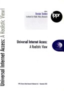 Book cover for Universal Internet Access: a Realistic View