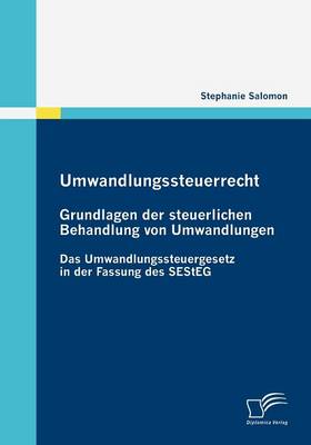 Book cover for Umwandlungssteuerrecht