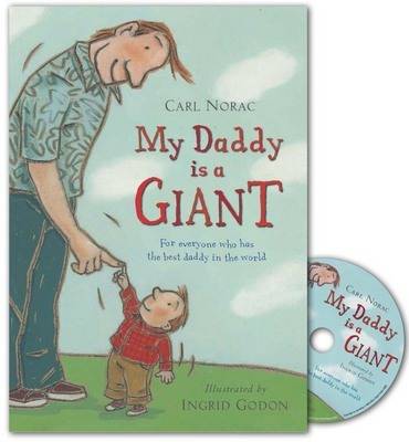 Book cover for My Daddy is a Giant Book and CD Pack