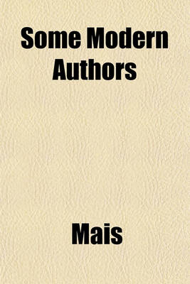 Book cover for Some Modern Authors