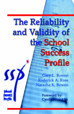 Book cover for The Reliability and Validity of the School Success Profile