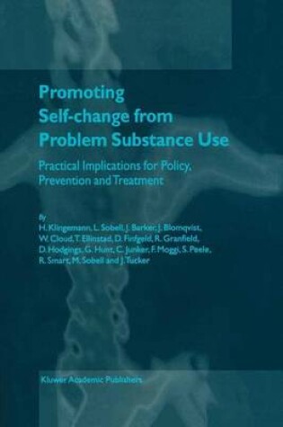 Cover of Promoting Self-Change from Problem Substance Use