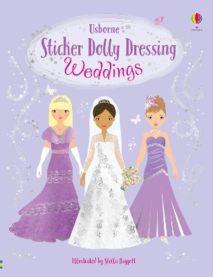 Book cover for Sticker Dolly Dressing Weddings