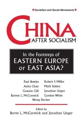 Book cover for China After Socialism: In the Footsteps of Eastern Europe or East Asia?