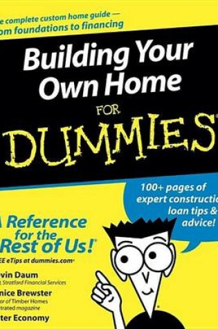 Cover of Building Your Own Home for Dummies