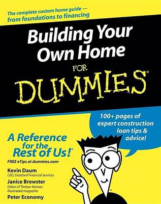 Book cover for Building Your Own Home for Dummies