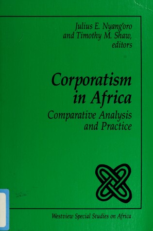 Cover of Corporatism In Africa