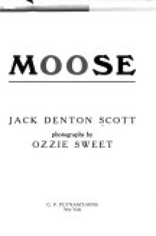 Cover of Moose