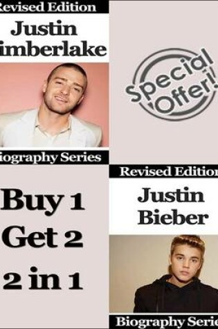 Cover of Justin Timberlake and Justin Bieber - Biography Series