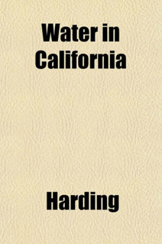 Cover of Water in California