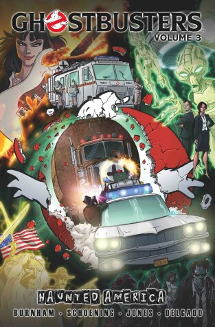 Book cover for Ghostbusters Volume 3: Haunted America