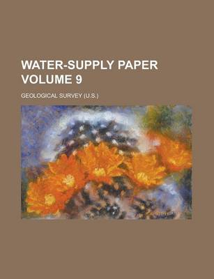 Book cover for Water-Supply Paper Volume 9