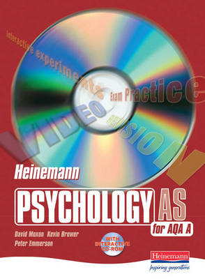 Book cover for Heinemann Psychology for AQA A AS Student Book with CDROM