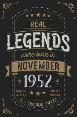 Cover of Real Legends were born in November 1952