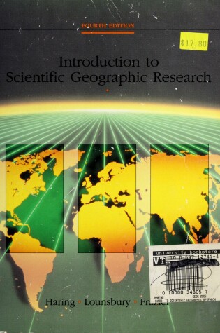 Cover of Introduction to Scientific Geographical Research