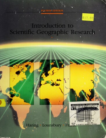 Book cover for Introduction to Scientific Geographical Research