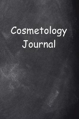 Cover of Cosmetology Journal Chalkboard Design