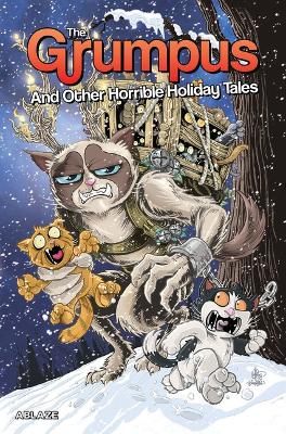 Book cover for Grumpy Cat: The Grumpus and Other Horrible Holiday Tales