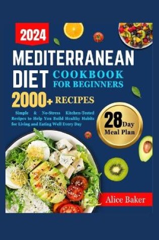 Cover of Mediterranean Diet Cookbook for Beginners