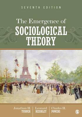 Cover of The Emergence of Sociological Theory