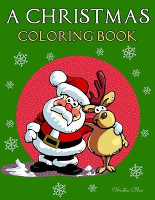 Book cover for A Christmas Coloring Book