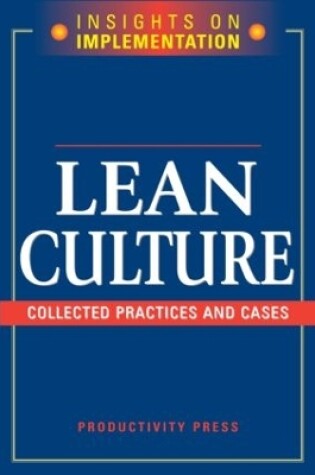 Cover of Lean Culture