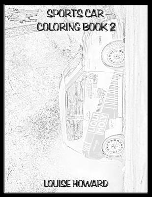 Book cover for Sports Car Coloring book 2