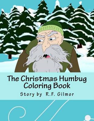 Book cover for The Christmas Humbug Coloring Book Companion