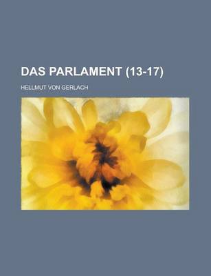 Book cover for Das Parlament (13-17)