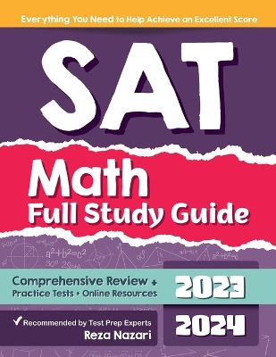 Book cover for SAT Math Full Study Guide