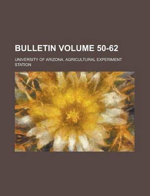 Book cover for Bulletin Volume 50-62