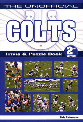 Book cover for The Unofficial Colts Trivia & Puzzle Book