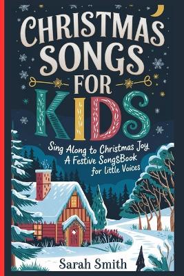 Book cover for Christmas songs for kids