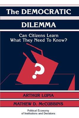 Book cover for The Democratic Dilemma