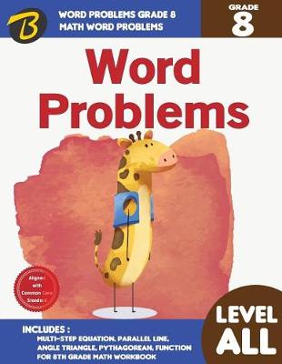 Book cover for Word Problems Grade 8