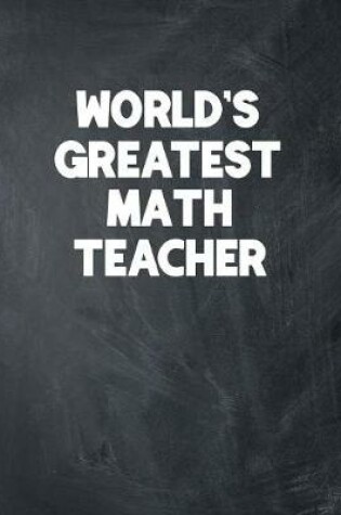Cover of World's Greatest Math Teacher