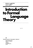 Book cover for Introduction to Formal Language Theory