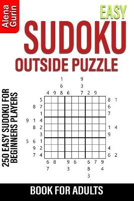 Book cover for Easy Sudoku Outside Puzzle Book for Adults