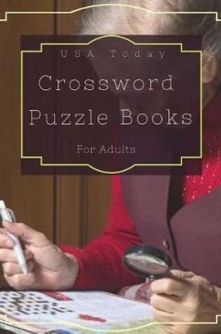 Cover of USA Today Crossword Puzzle Books For Adults