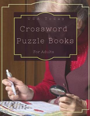 Book cover for USA Today Crossword Puzzle Books For Adults