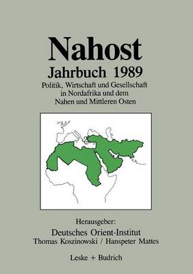 Book cover for Nahost Jahrbuch 1989