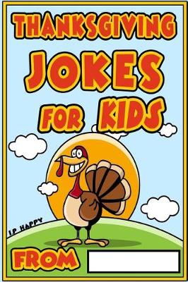 Book cover for Thanksgiving Jokes for kids