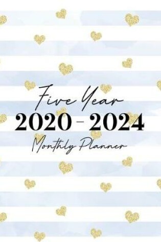 Cover of 2020-2024 Five Year Monthly Planner