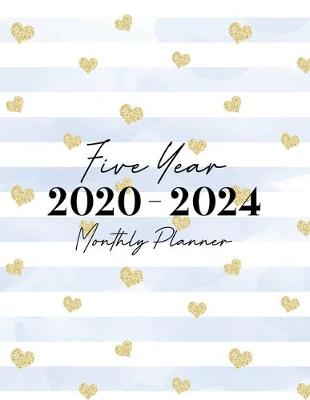 Book cover for 2020-2024 Five Year Monthly Planner